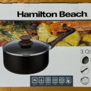 HAMILTON BEACH SAUCE PAN 3 QT (NIB)